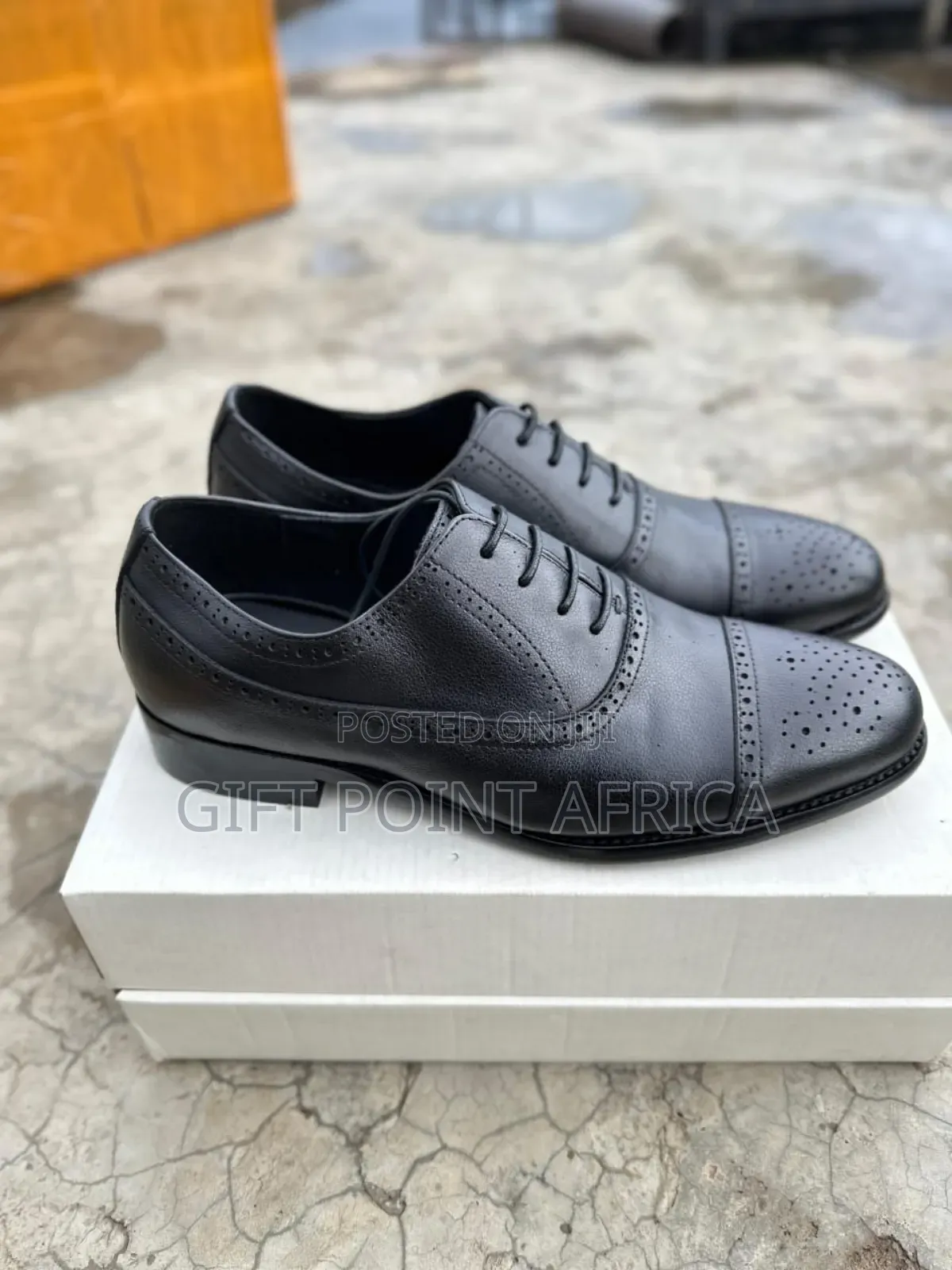 Black Dior Leather Official Shoes