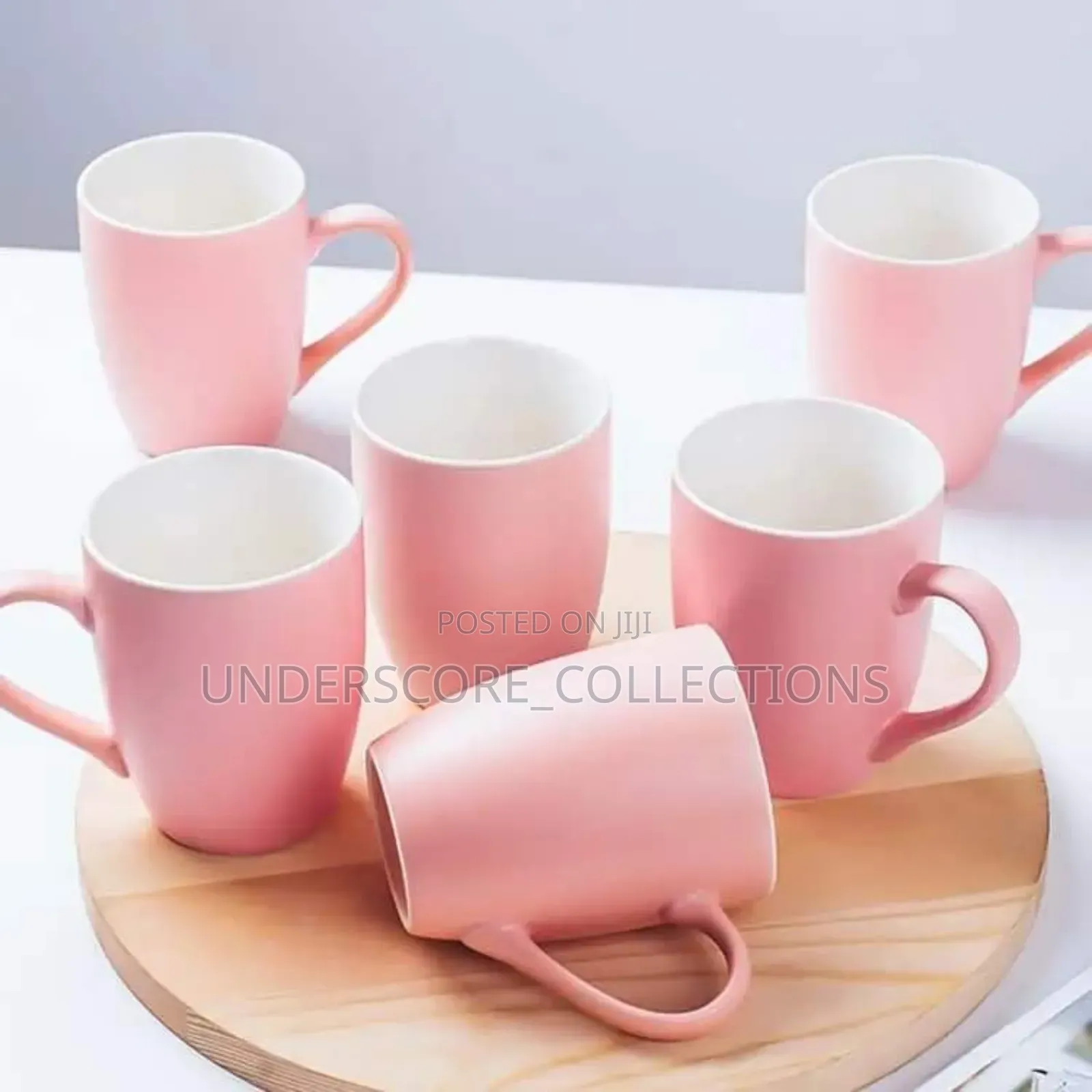 6pcs Ceramic Mugs. High Quality.