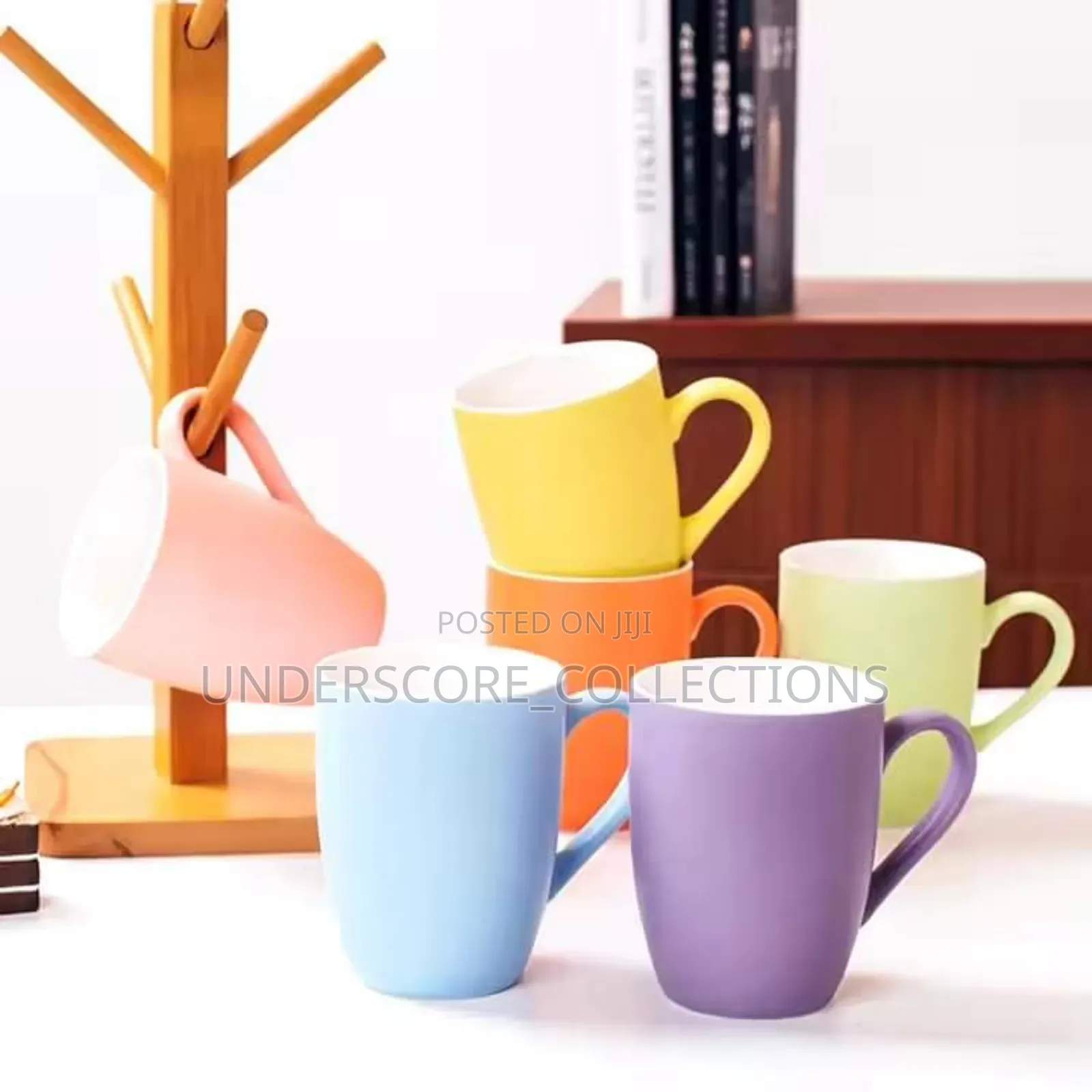 6pcs Ceramic Mugs. High Quality.