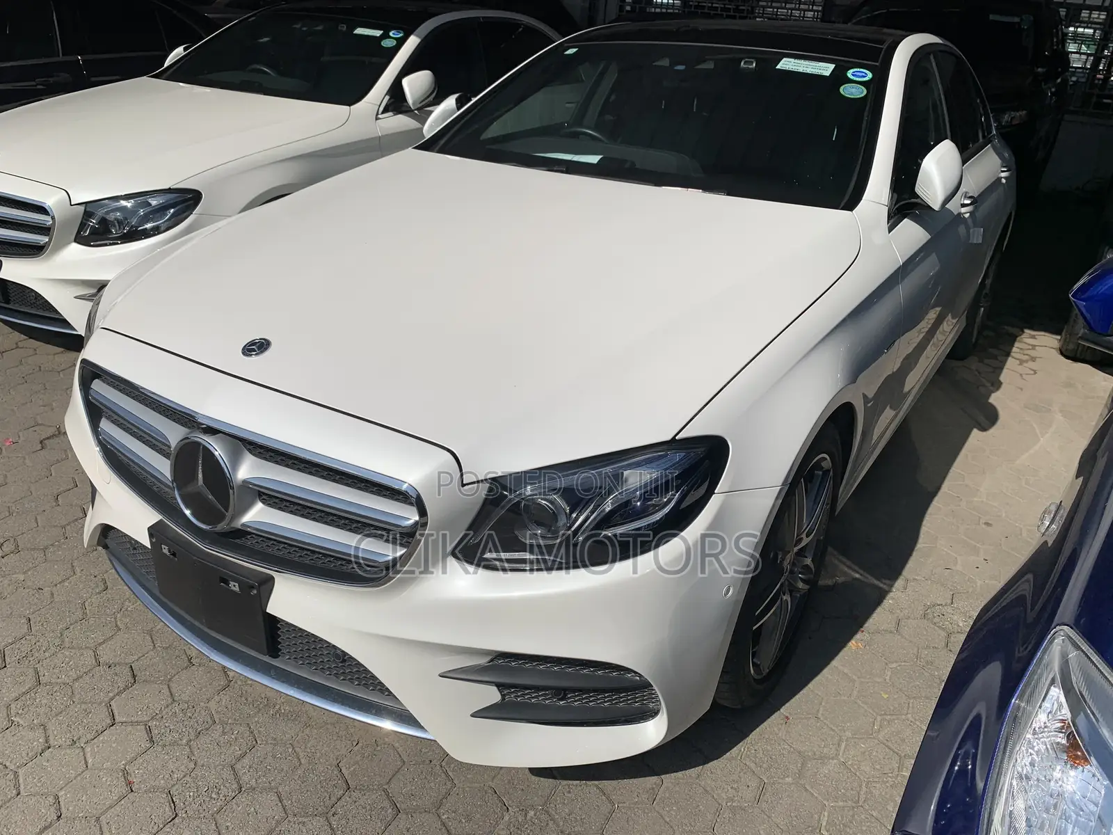 Mercedes-Benz E350e 2017 White