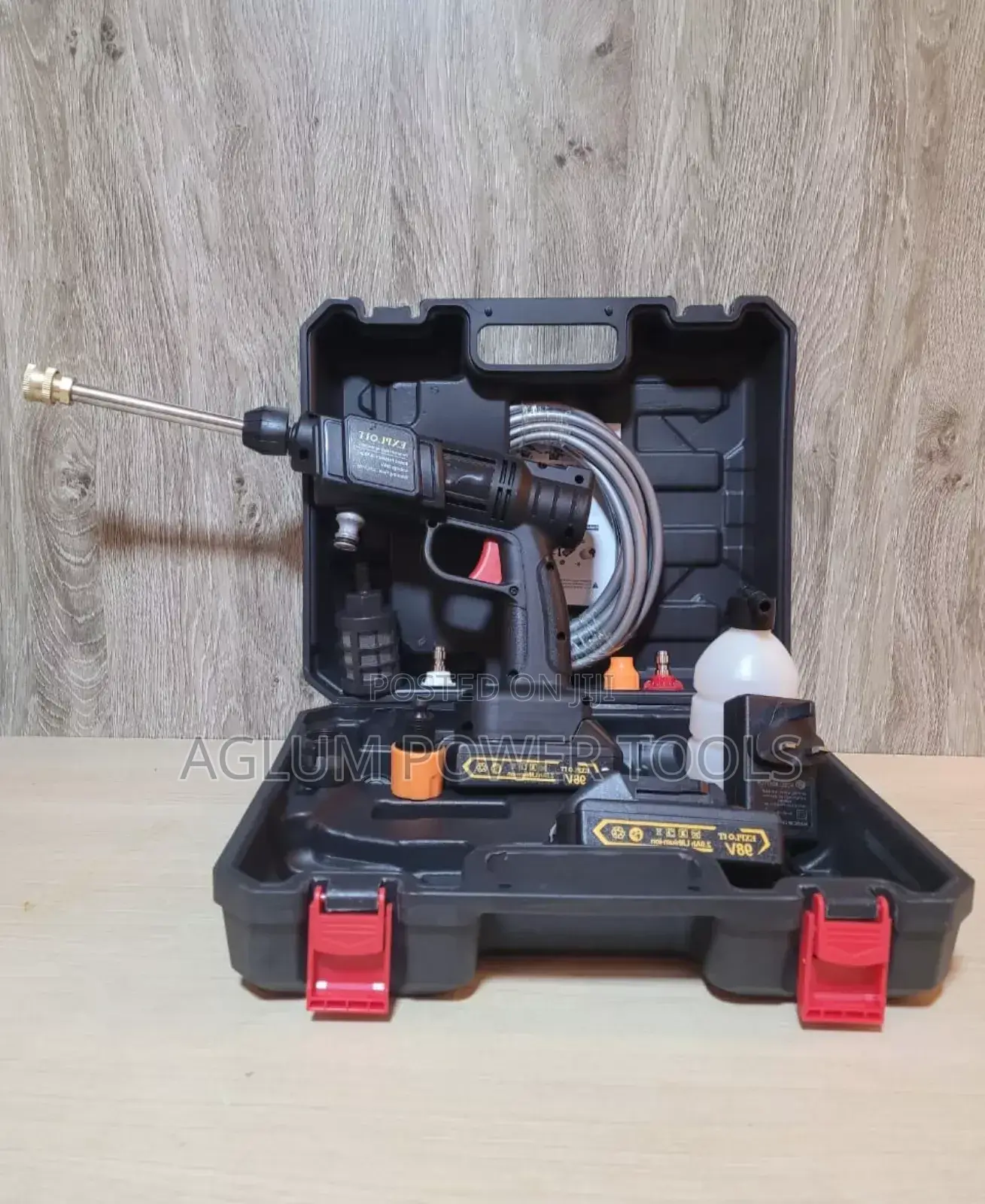 Complete Cordless Carwash Machine 48V