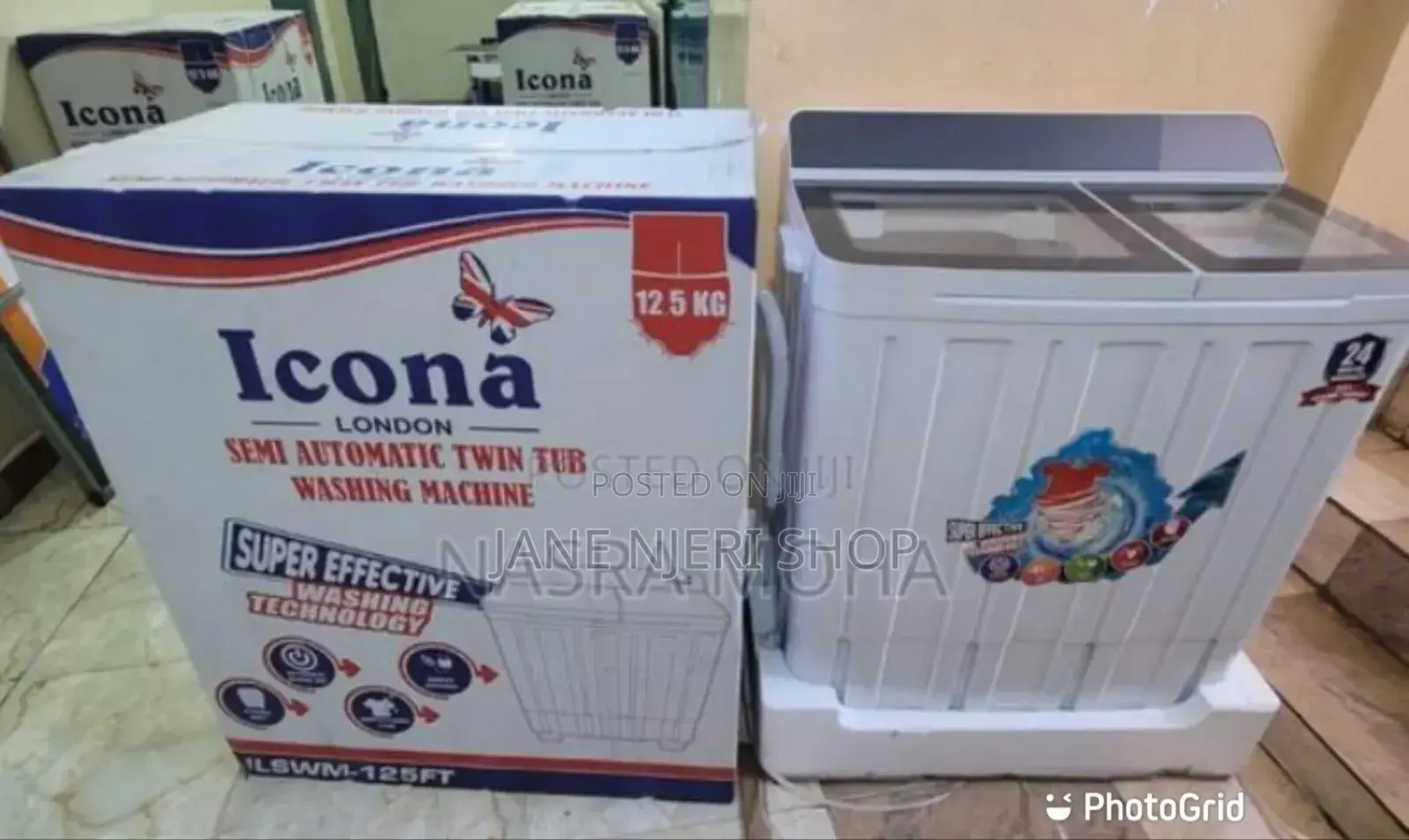 13kgs Icona Washing Machine