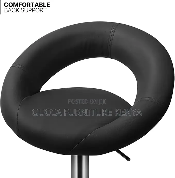 Home Chairs: Leather Modern Upholstered Counter Barstool