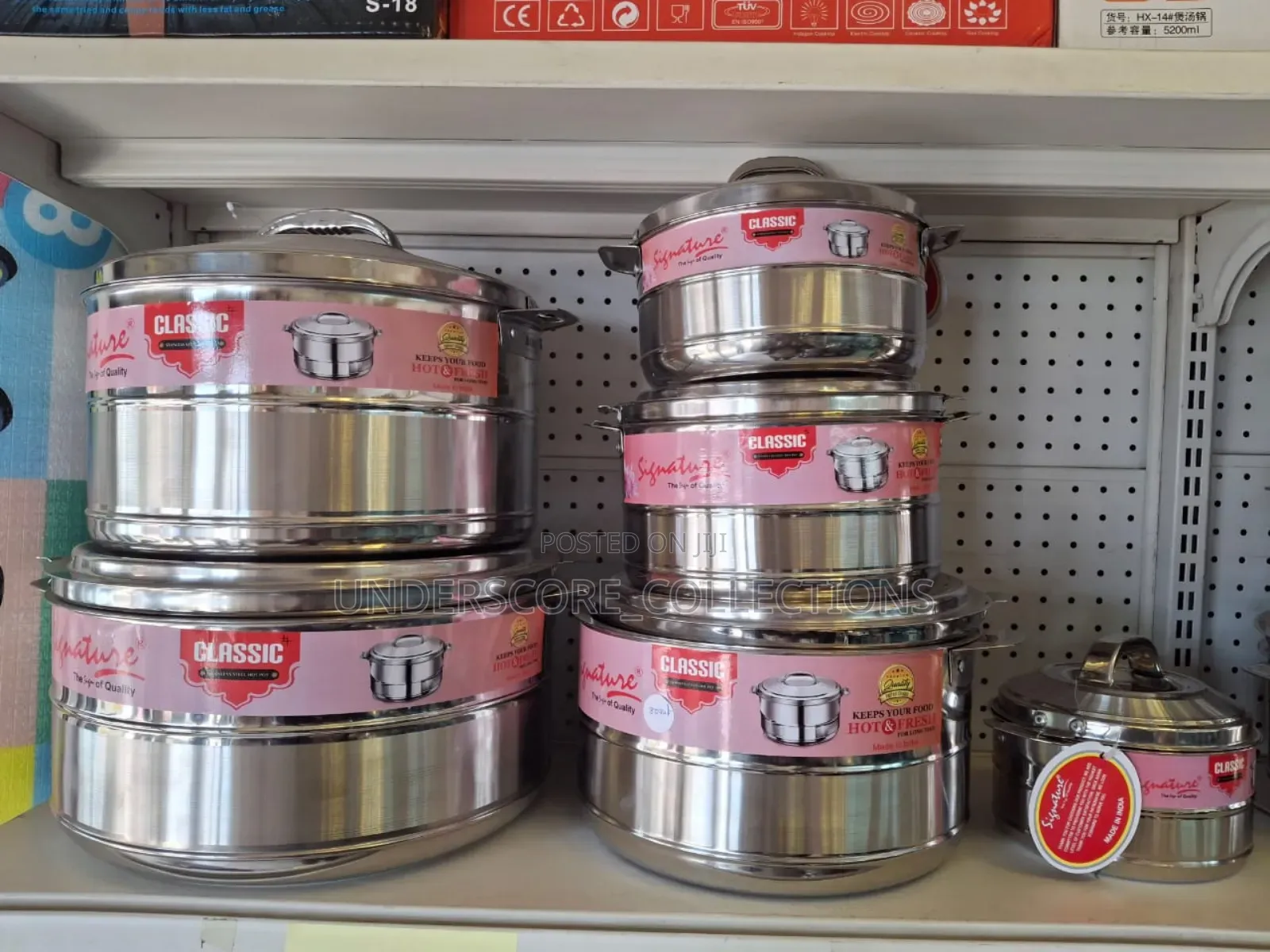 6pcs High-Quality Signature Hot Pots .