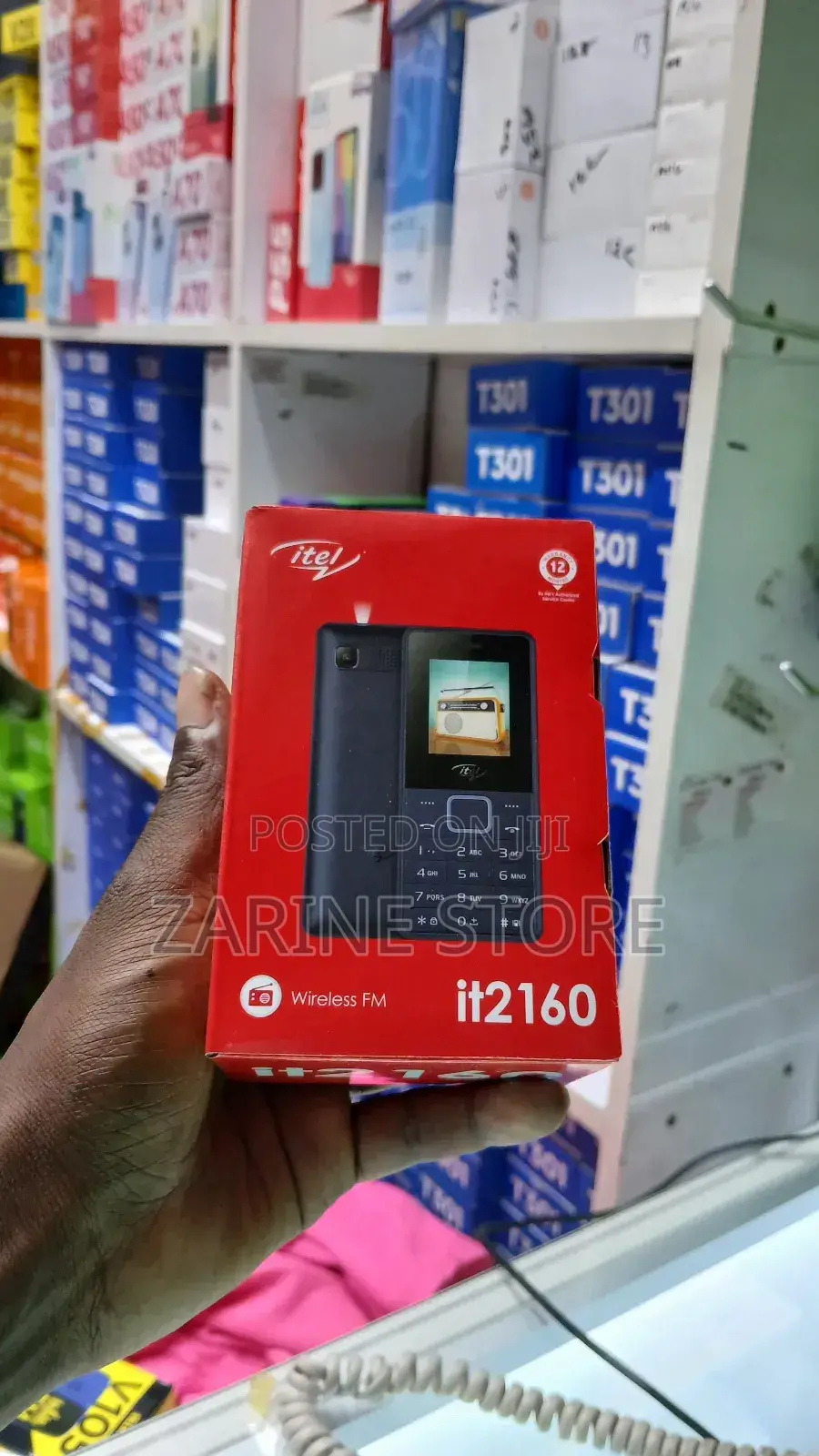 New Itel it2160 Black