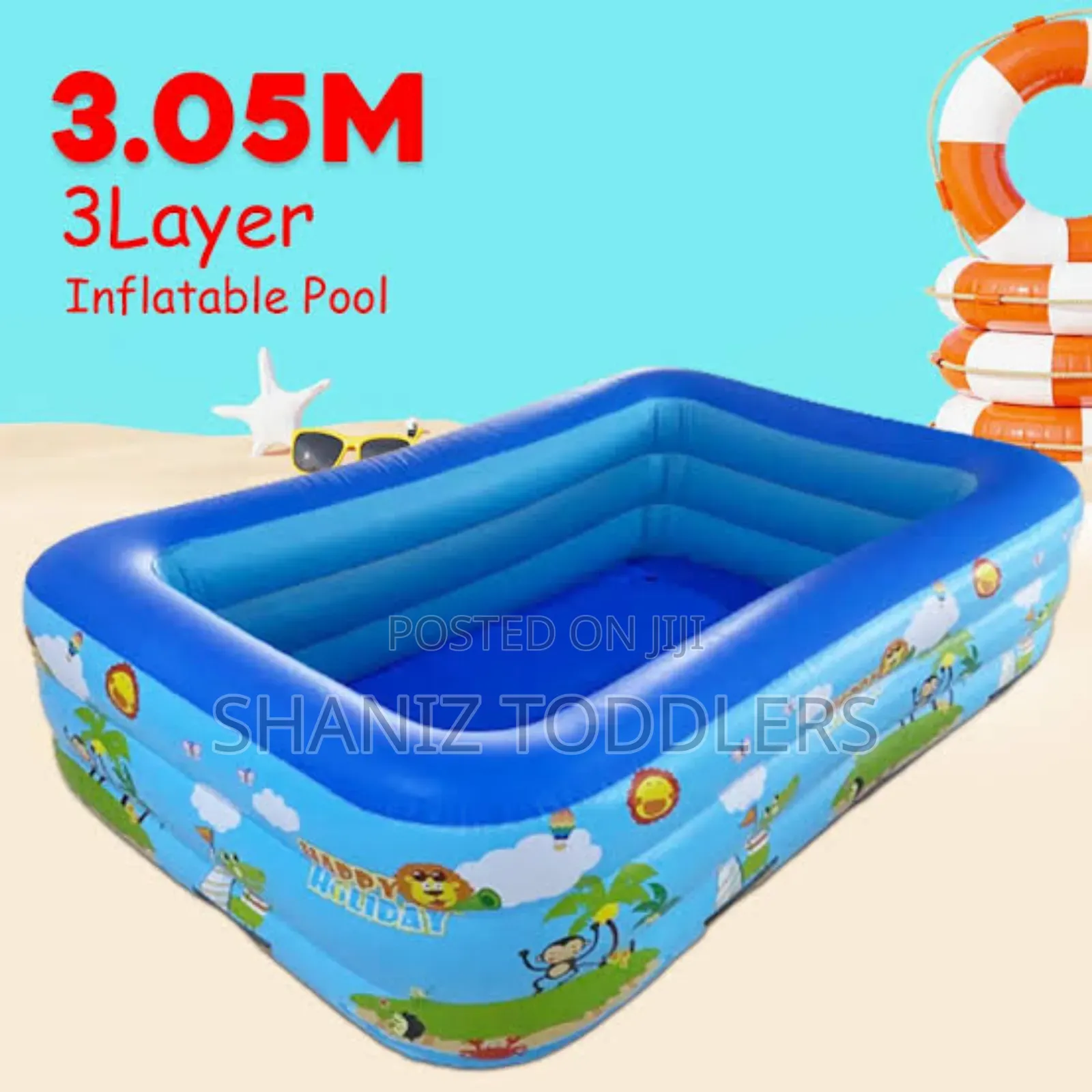 305cm Length Inflatable Swimming Pool