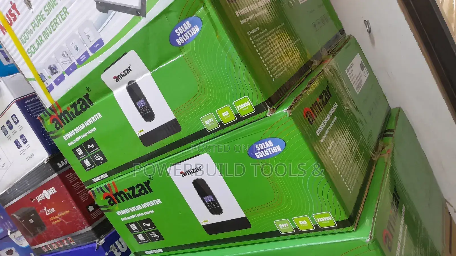 Amizar 3kva Hybrid Solar Inverter 12V
