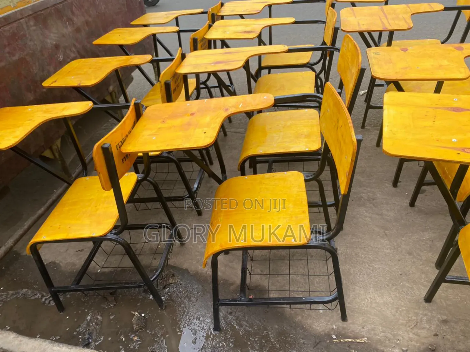Square Tube Arm Chair College