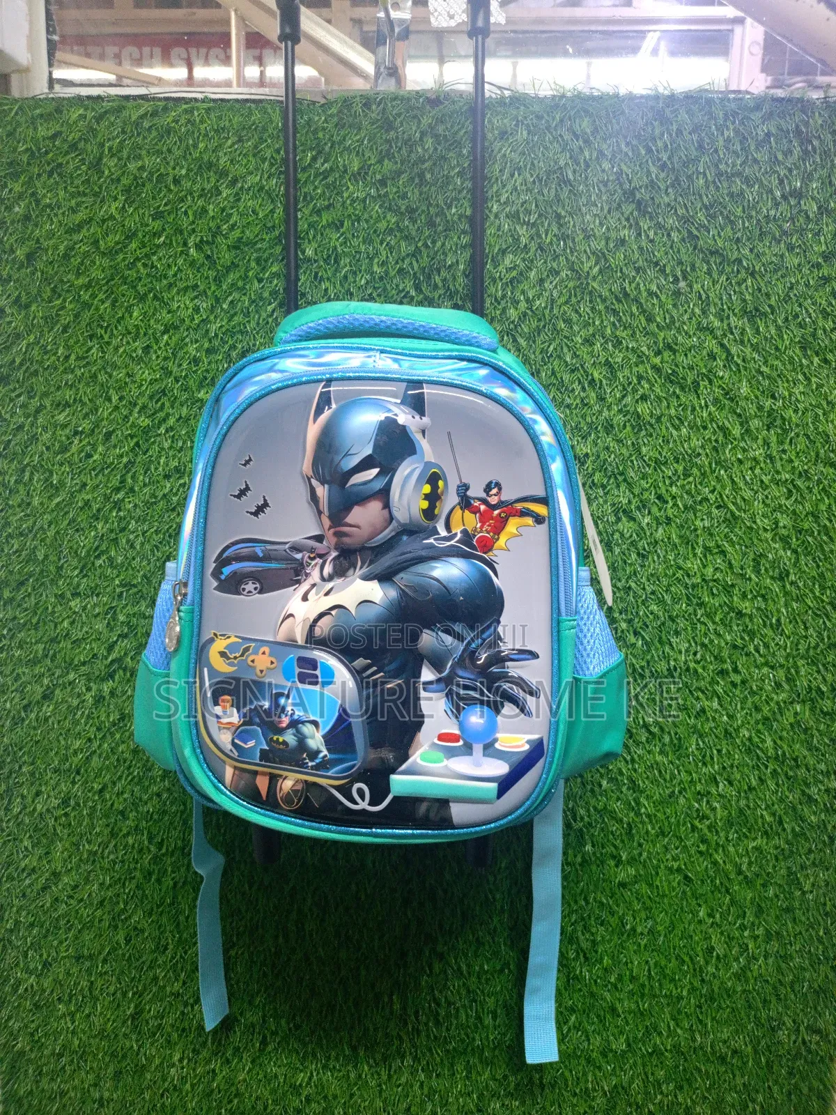 Trolley Cartoon Themed School Bag