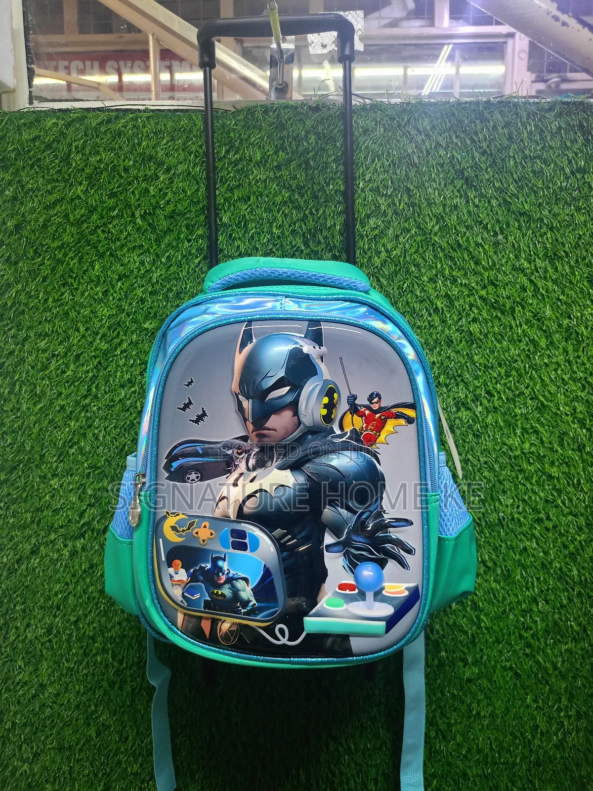 Trolley Cartoon Themed School Bag