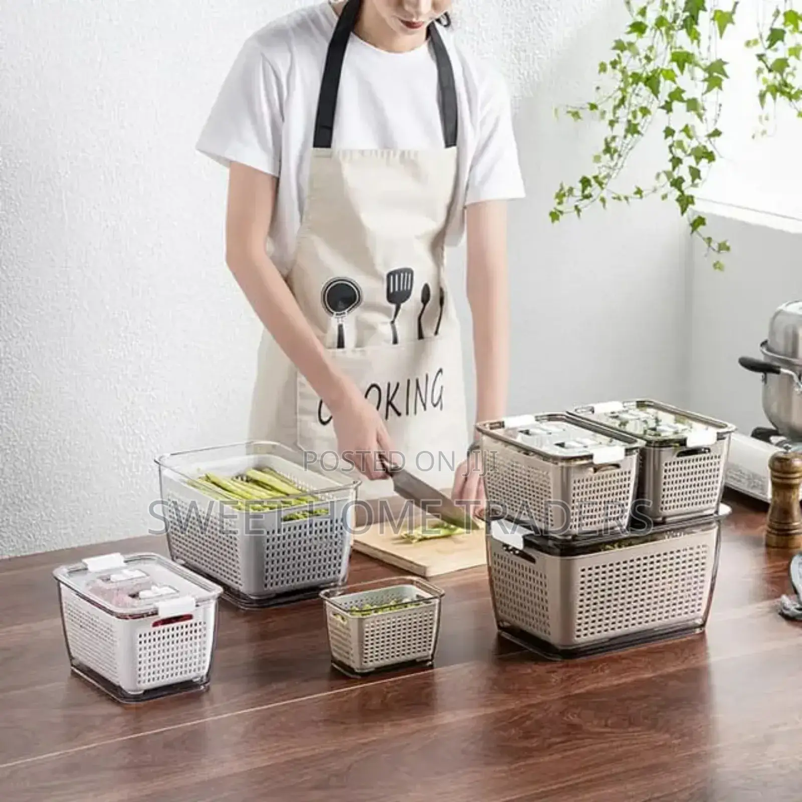 3pcs Fresh Food Storage Containers