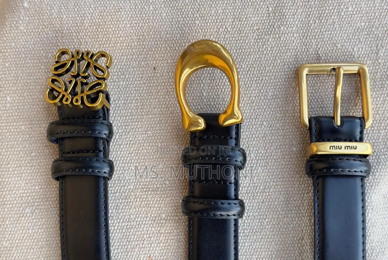 Leather Jeans / Dress Belts for Ladies