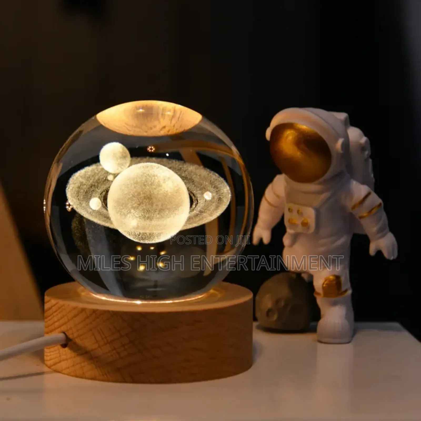 Galaxy Moon Lamp
