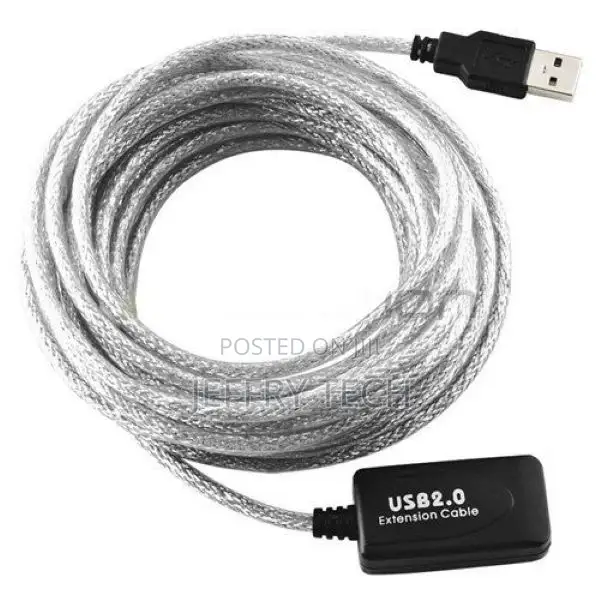 USB Extension Cable With Repeater a Male to a Female 10m
