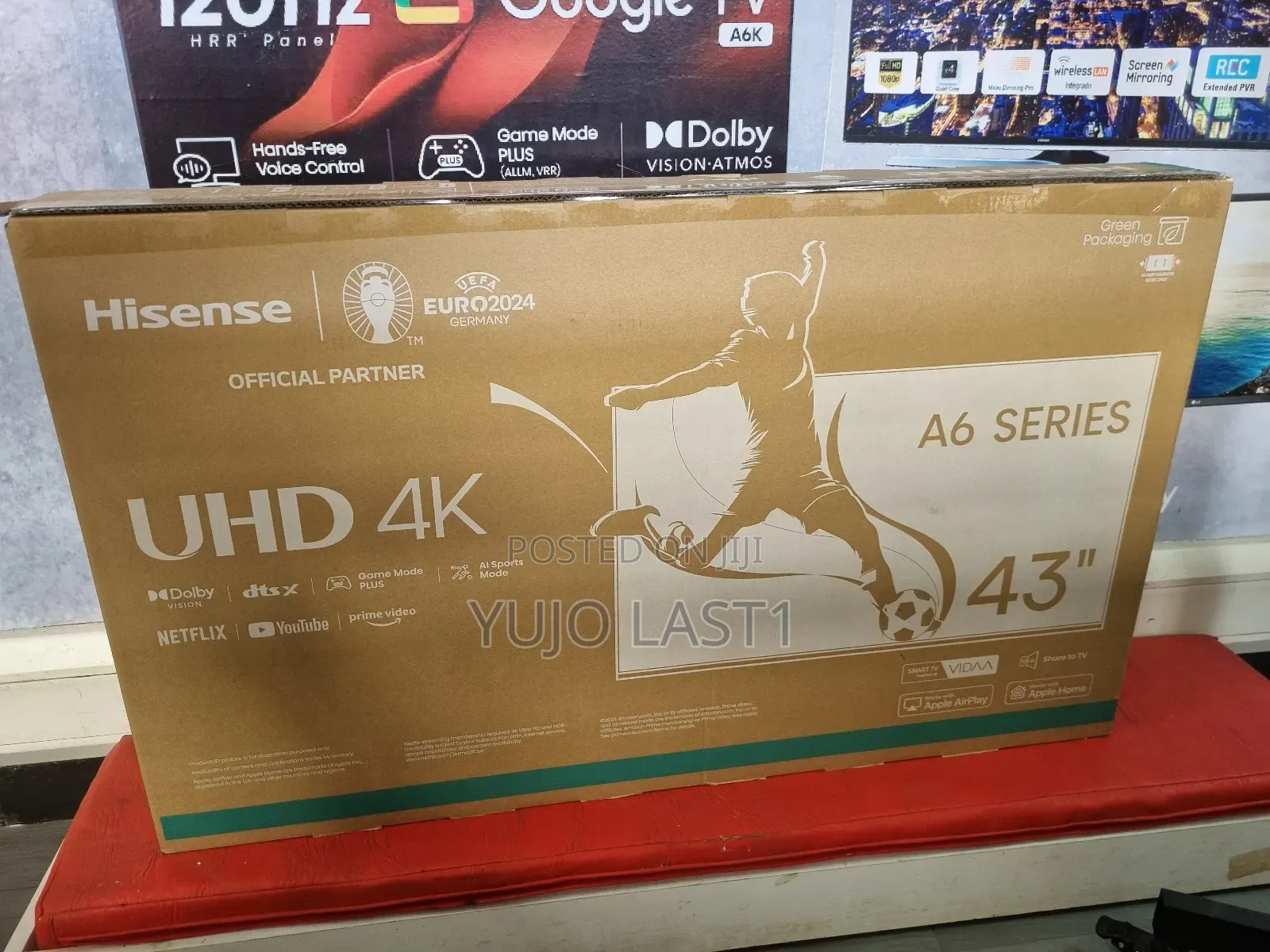Hisense 43 Inch Uhd Smart Tv 43a6n