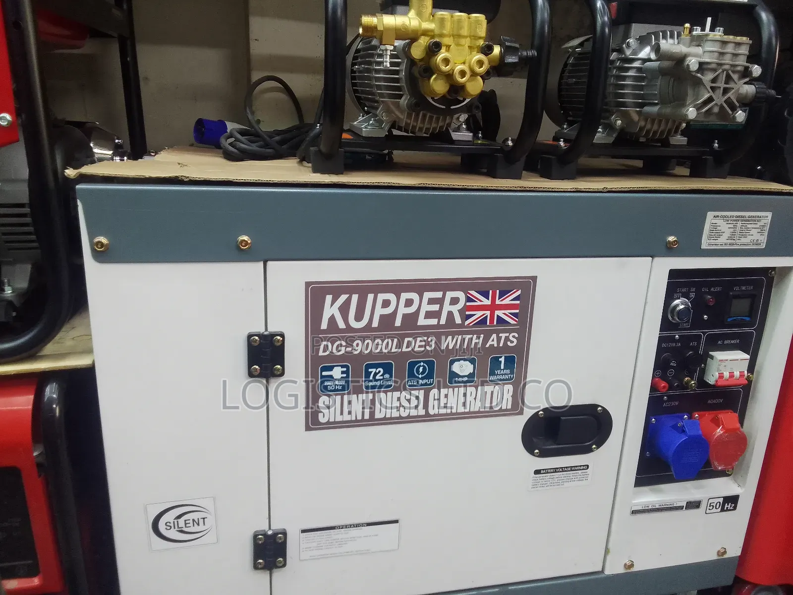 9kva Three Phase Kupper Diesel Generator