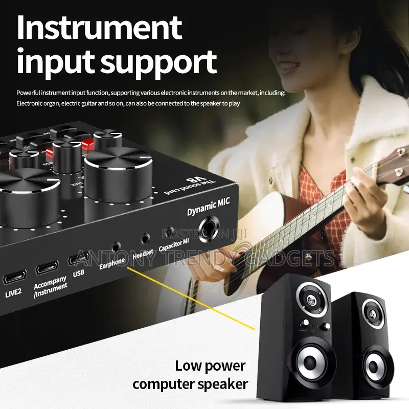 Condenser Microphone Bundle for Studio Recording Broadcast