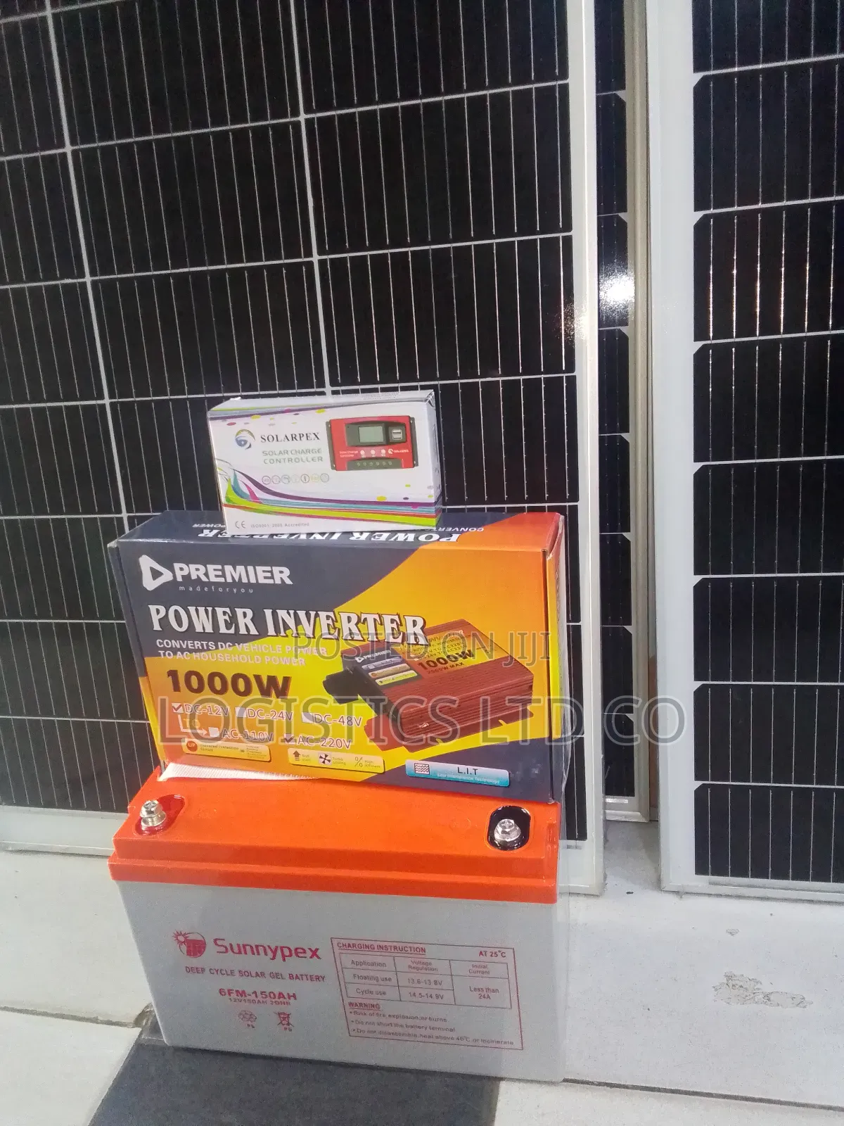 1000W Solar System With 50A Charge Controller