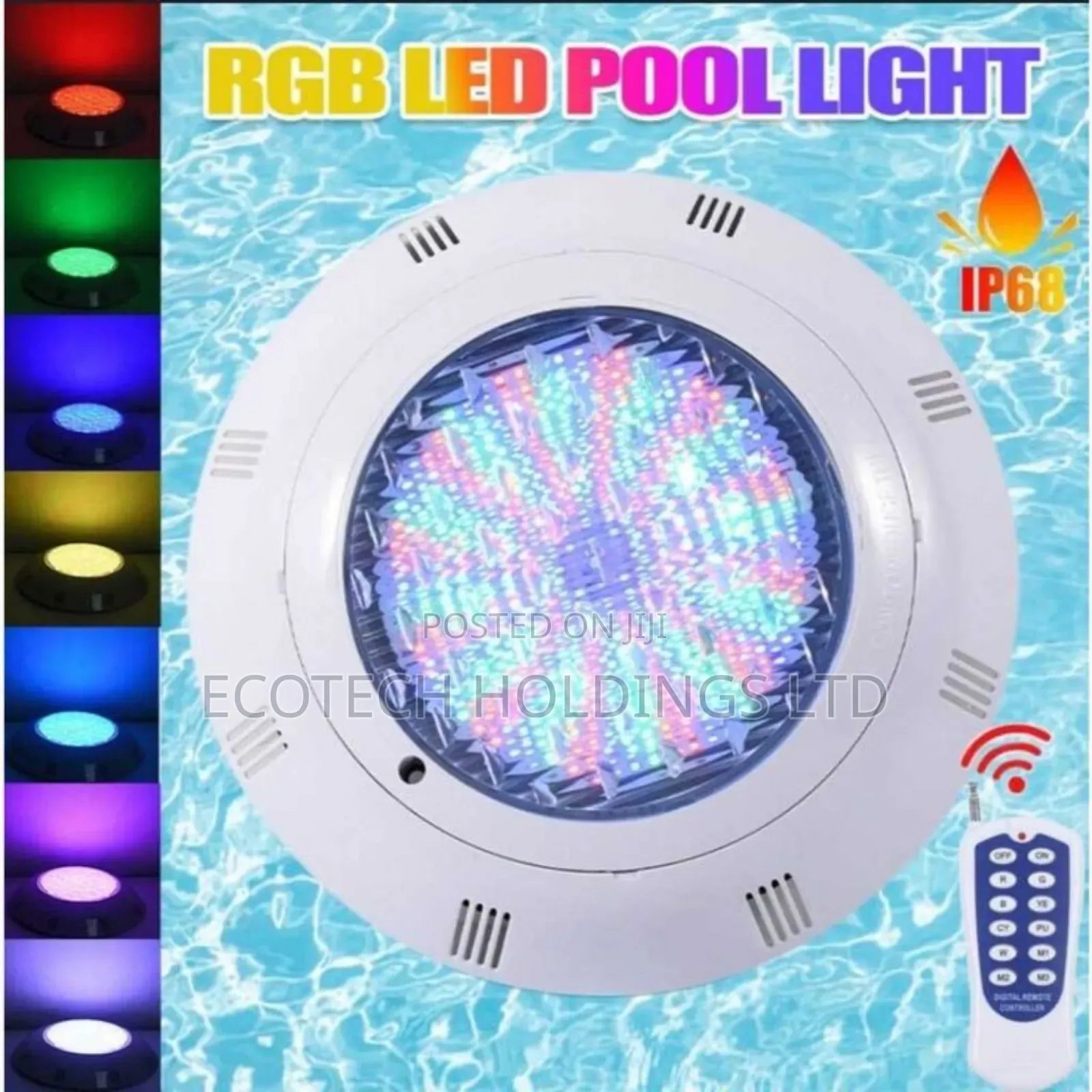 RGB Led Swimming Pool Light Rf9kmj