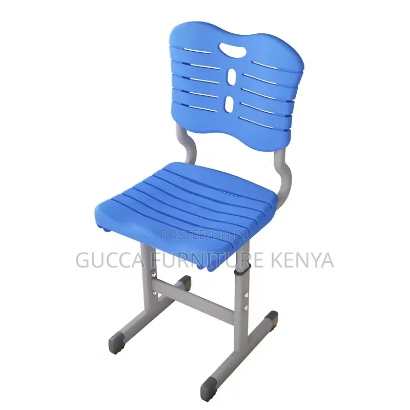 Kids Furniture: Adjustable Plastic Kids Desk and Chair Set