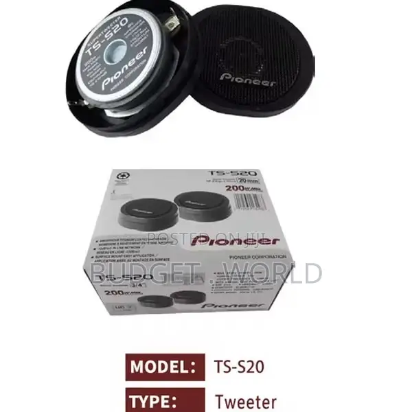  at Pioneer TS-S20 20mm High Power Component Dome Tweeters#