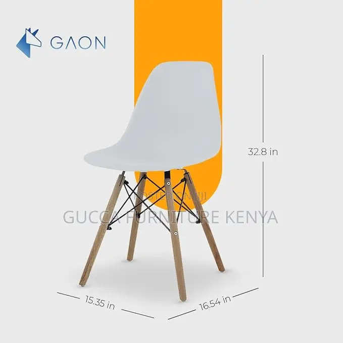 Home Chairs: Modern Eames Plastic Dining Room Chair