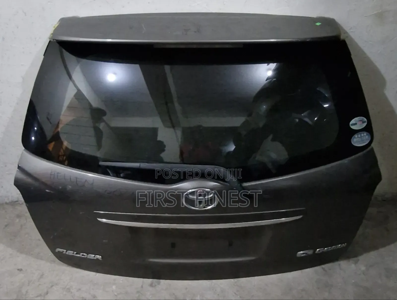 Toyota Fielder 2010 With Spoiler and Wiper.