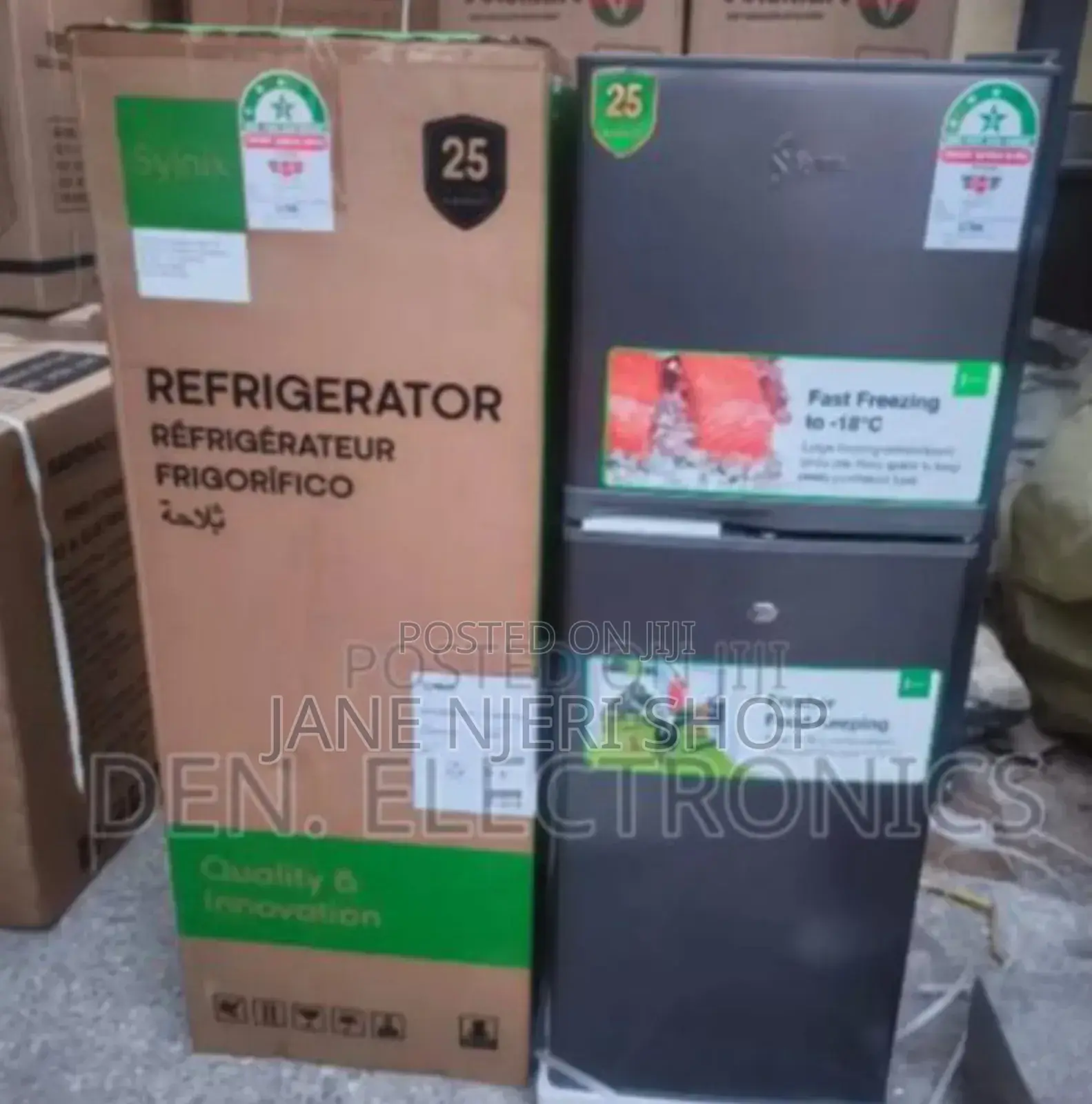 Original Syinix Refrigerators 137 Litres Brand New
