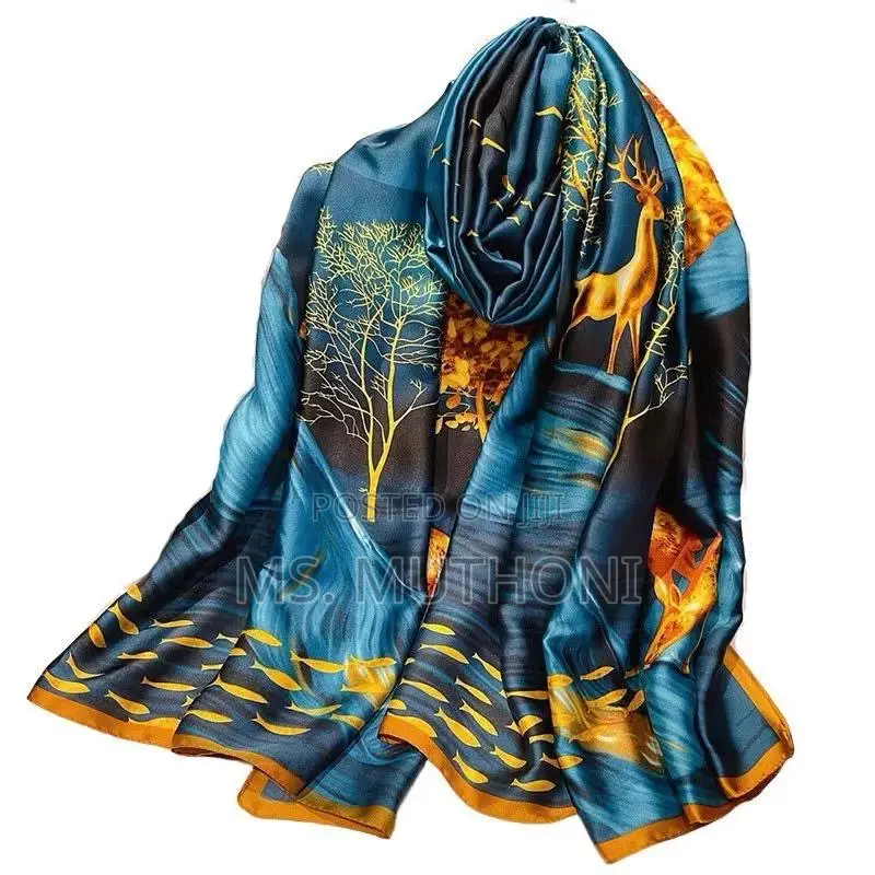 Soft Silk Summer Shaw /Hijab /Beach Coverup