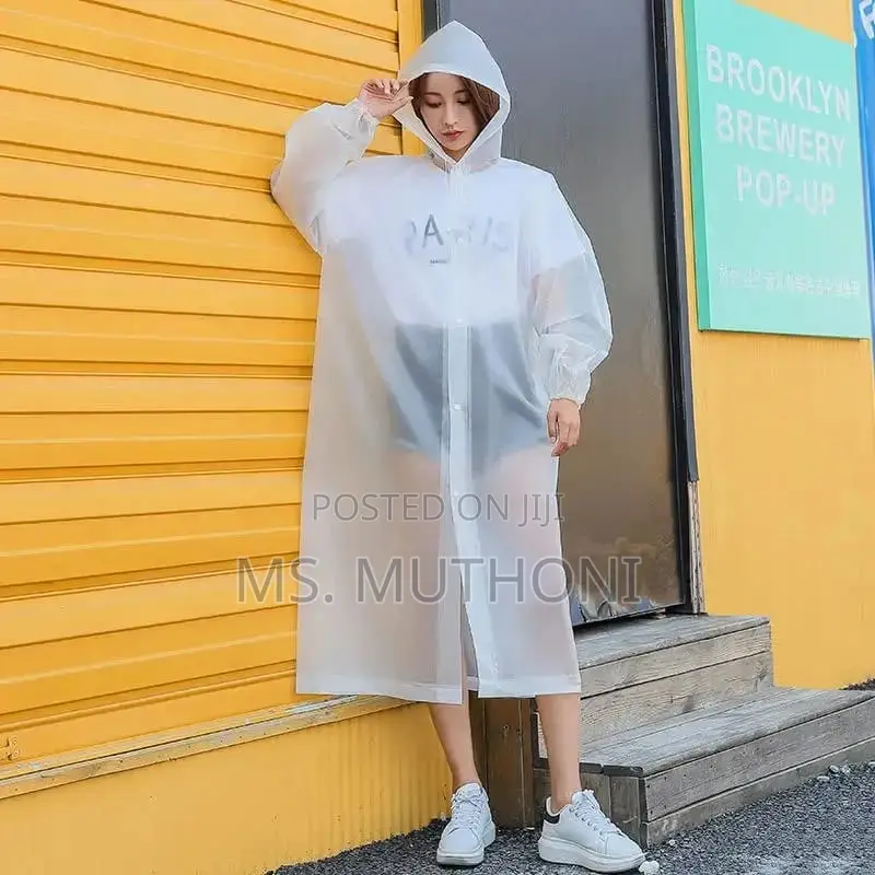 Adult Hooded Rain Coat