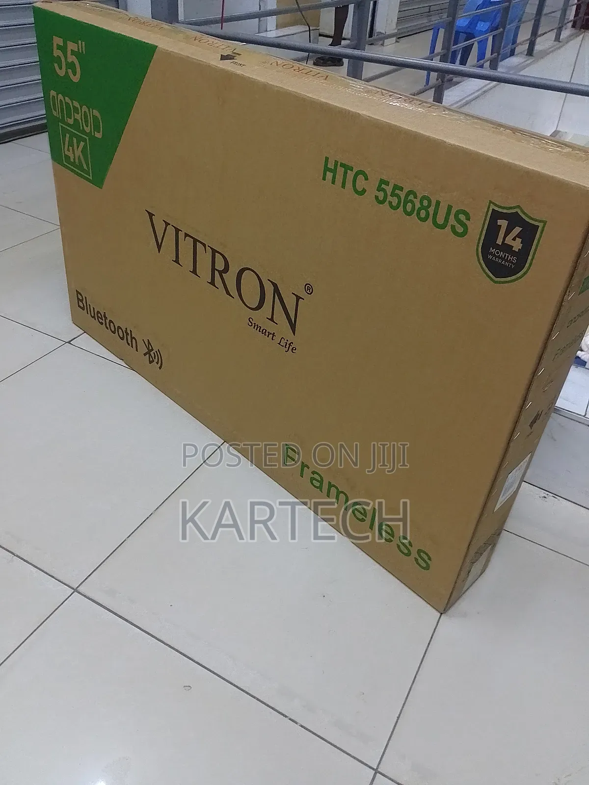Vitron 55 Inch Ultra Hd Led Smart Tv, Bluetooth