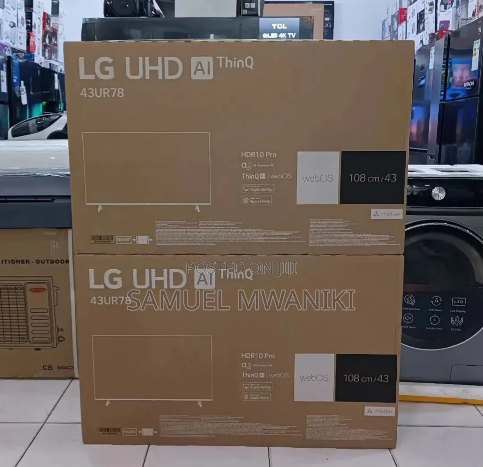 Lg 43′′ 43ur78 Uhd Smart Webos Tv - New Model