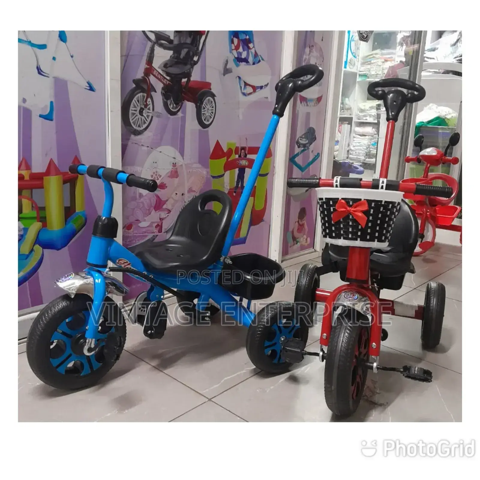 Push Handle Tricycle