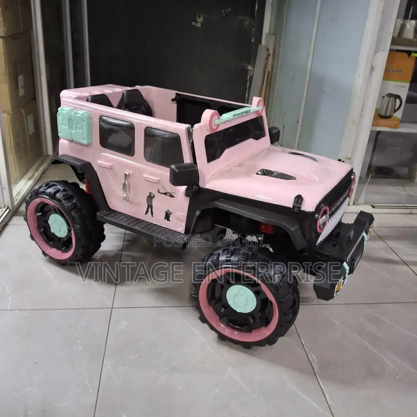 4x4 Wheel Drive Electric Kids Car