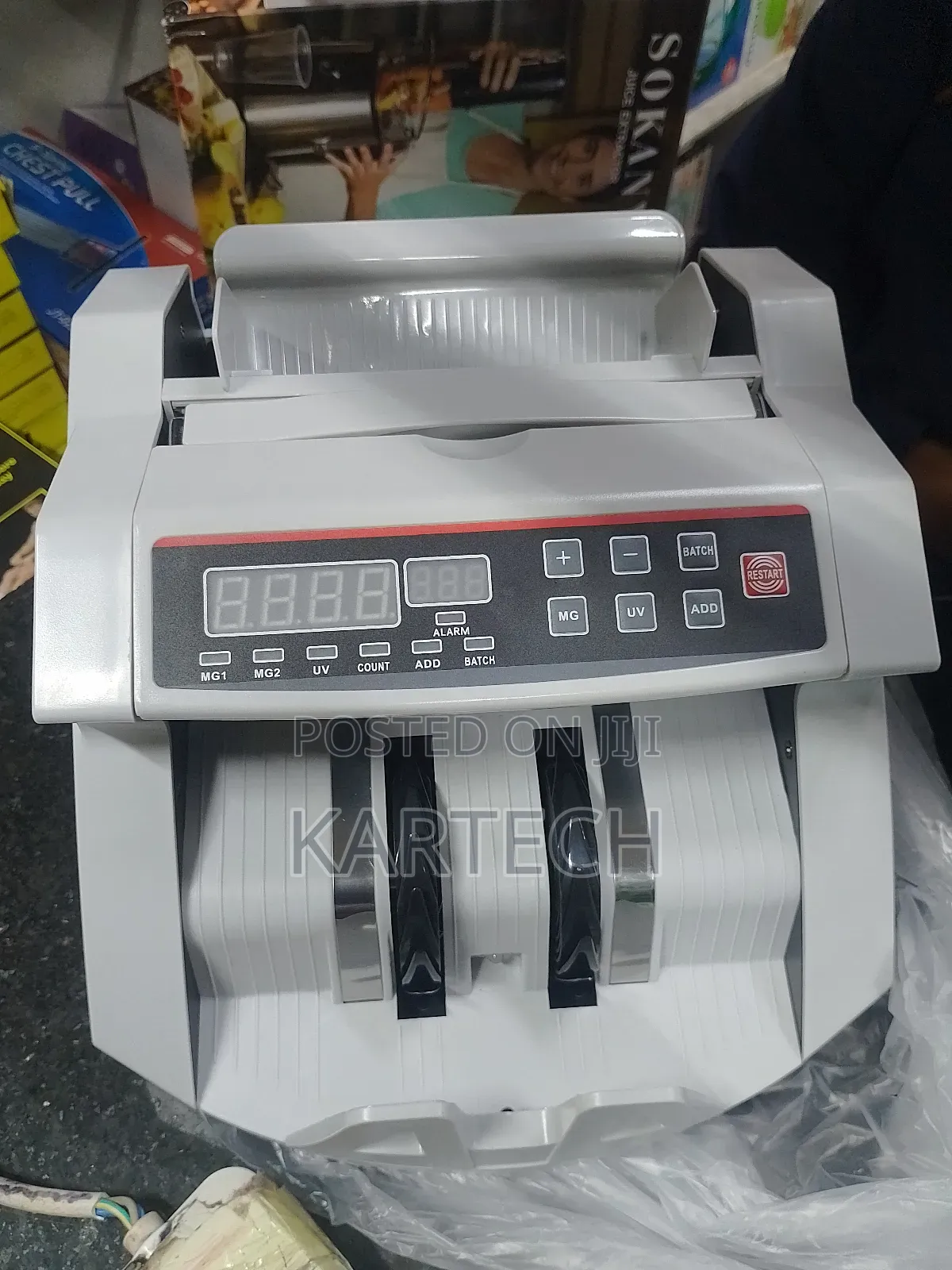 2108 UV MG AC110V 220V Bill Counter Money Counting Machine