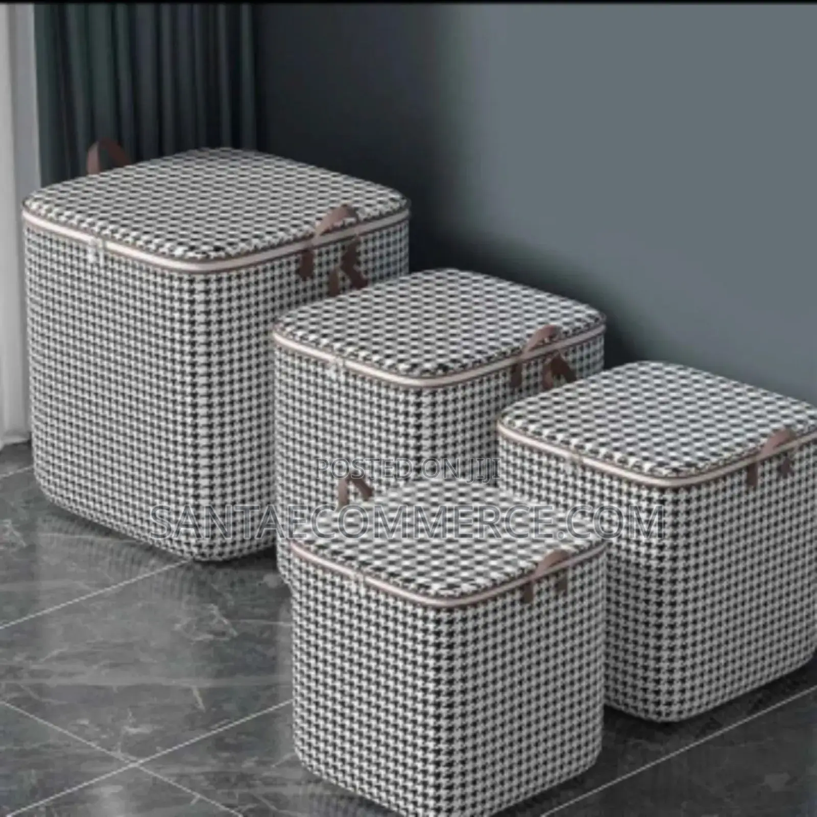 Non Woven Large Storage Basket Quilt Bags