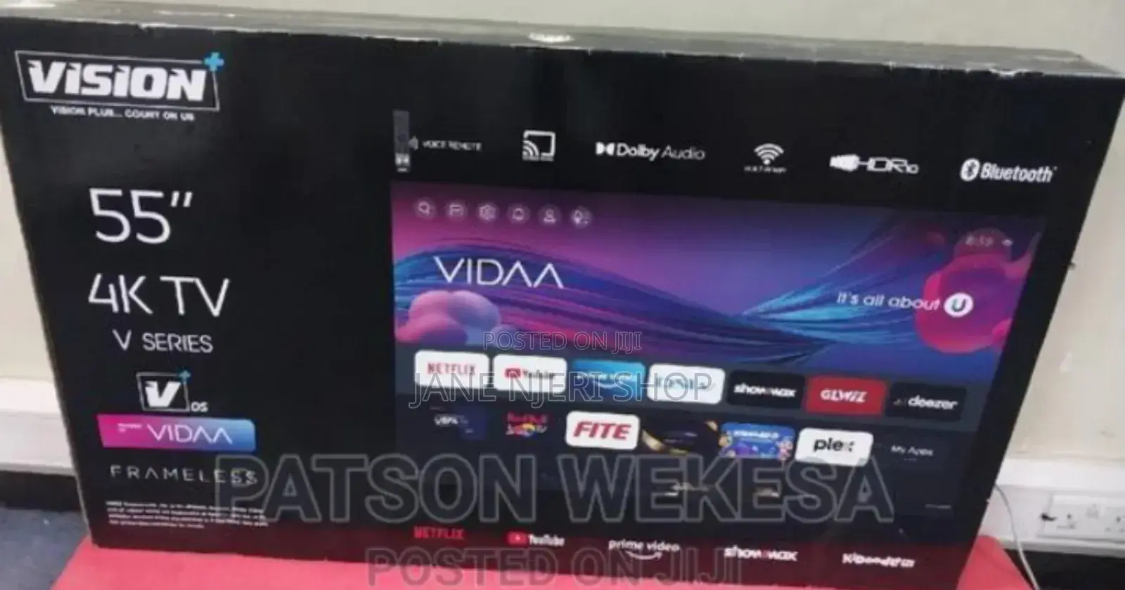 56 Inch Vision Plus Tv Vidaa