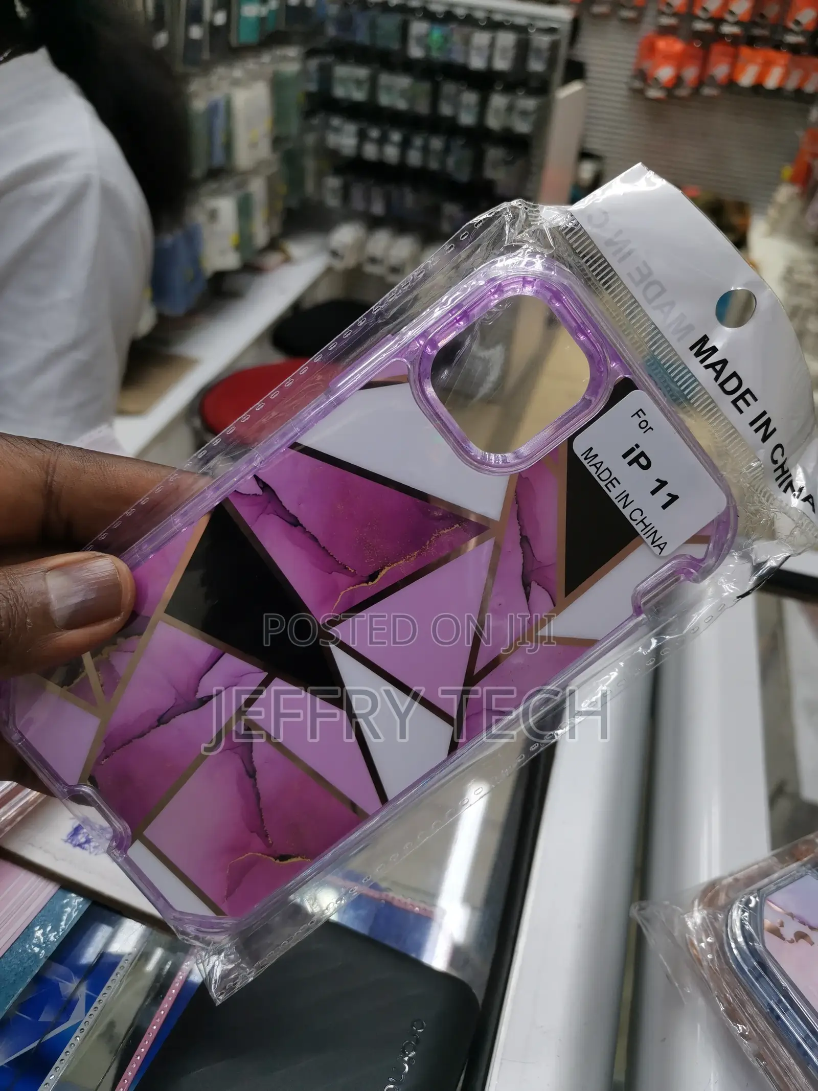 iPhone 11 Soft TPU Matte Marble Case,Protective Shockproof