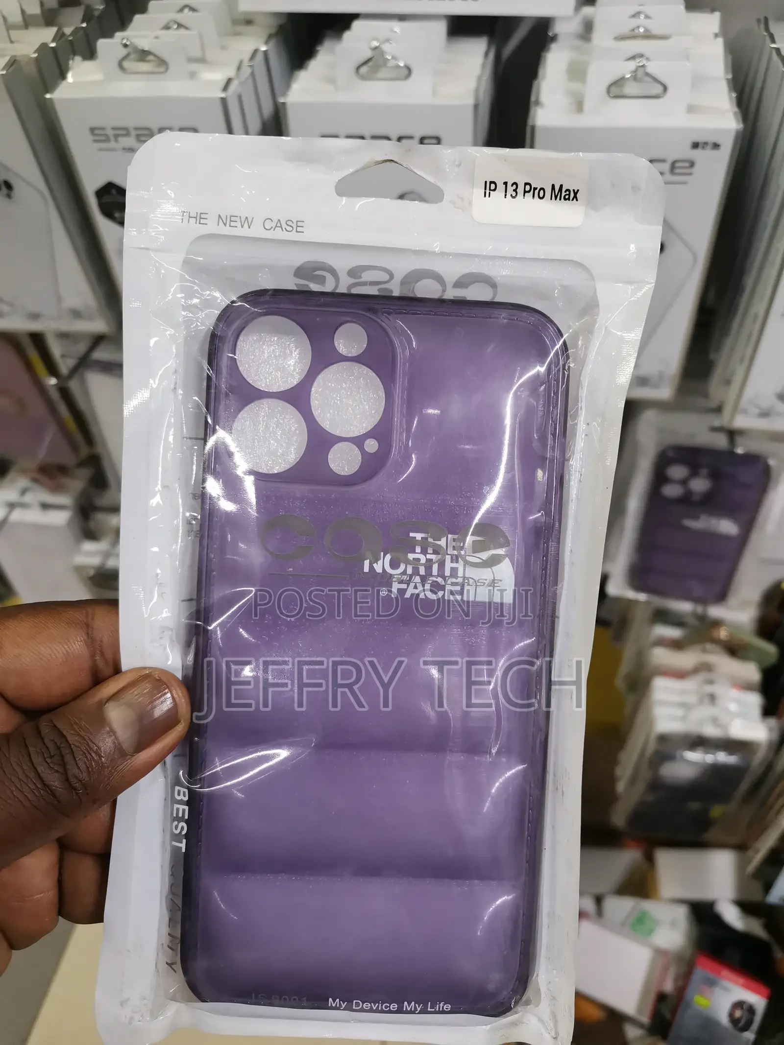 The North Face Case for iPhone 13 Pro Max -Purple