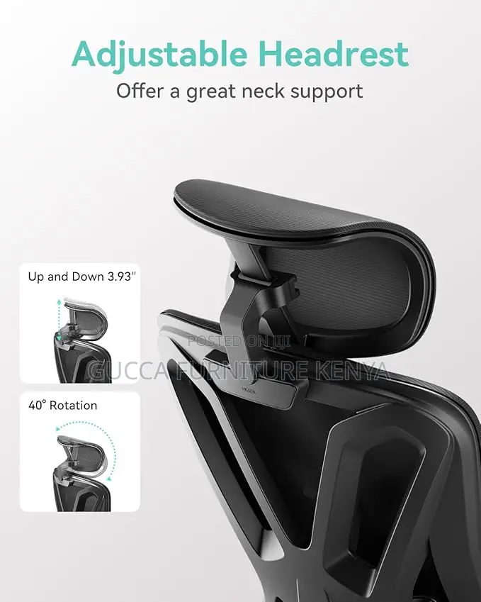 Office Chairs: Ergonomic Mesh High Back Desk Chair