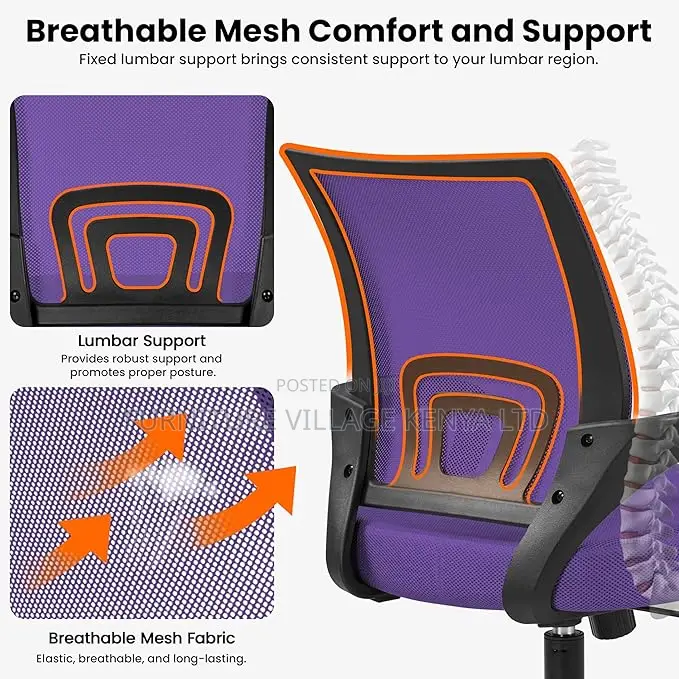 Office Chair : Breathable Computer Office Chair