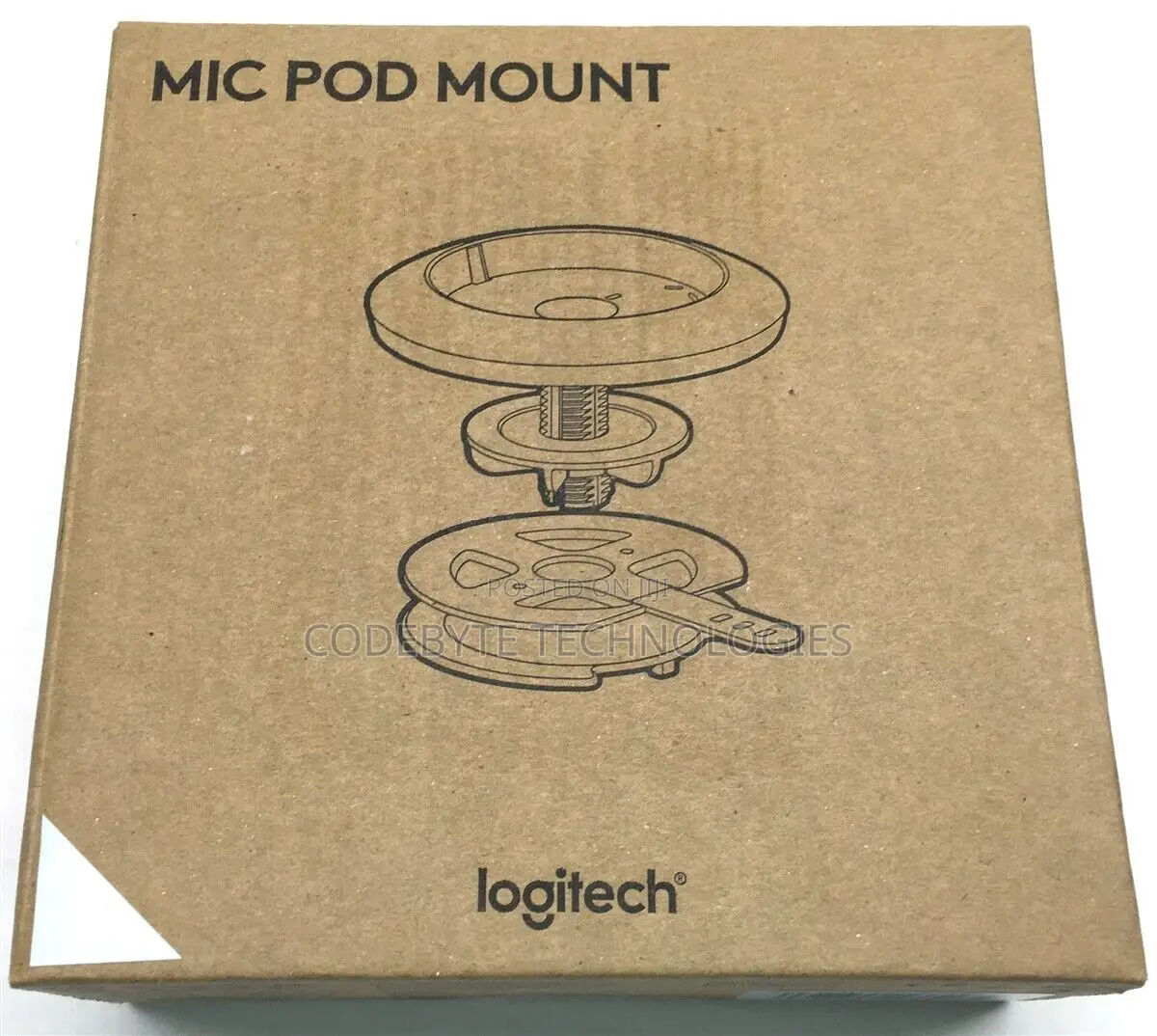 Logitech Mic Pod Logitech \\ Mic Pod TABLE MOUNT for Rally