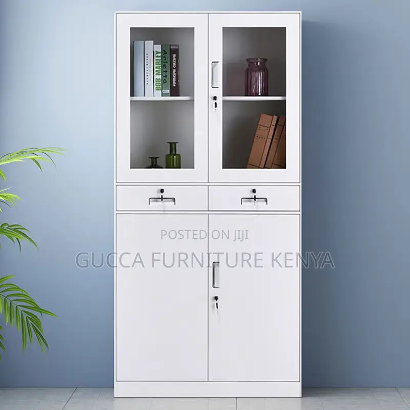 Cabinets: Office Steel Storage Cabinet With Drawers