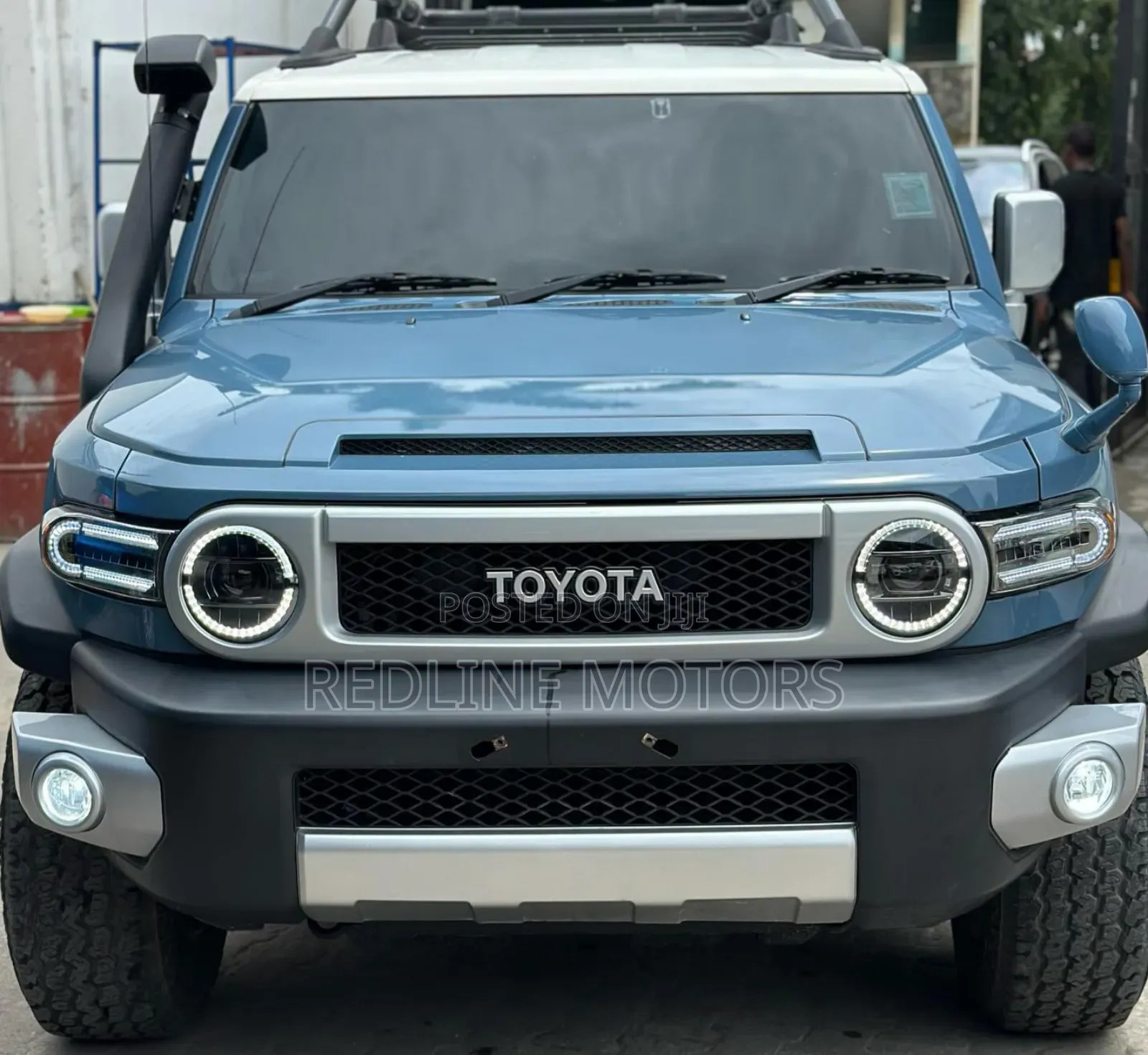 Toyota FJ Cruiser 2017 Blue