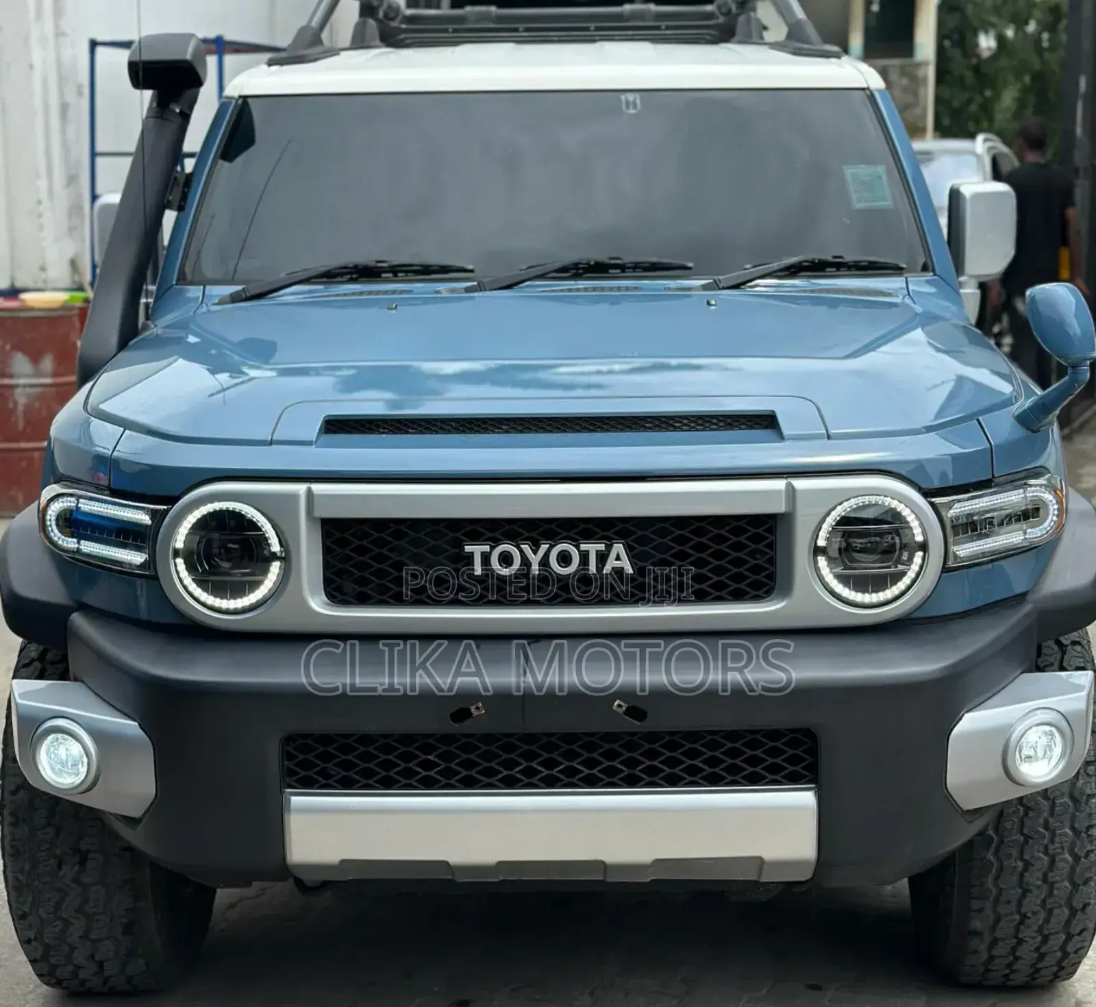 Toyota FJ Cruiser 2017 Blue