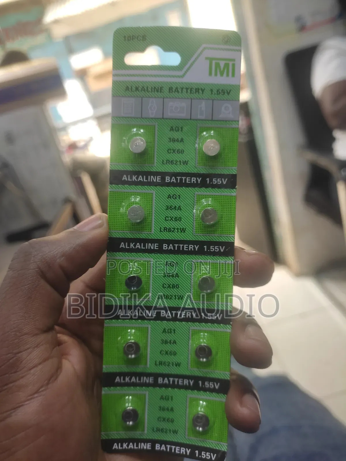 Tmi Ag1 364a Cx60 Lr621w Alkaline Batteries 1.55v