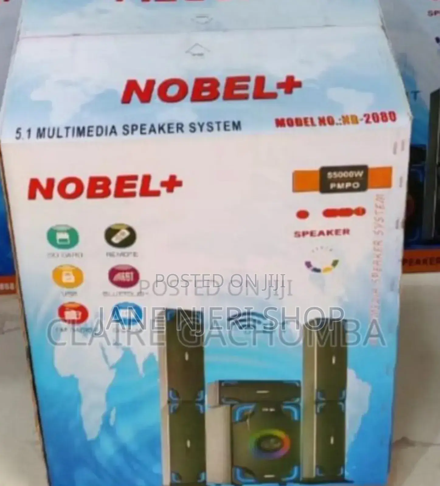 Nobel 2080 Hometheatre Barabd New 55000w