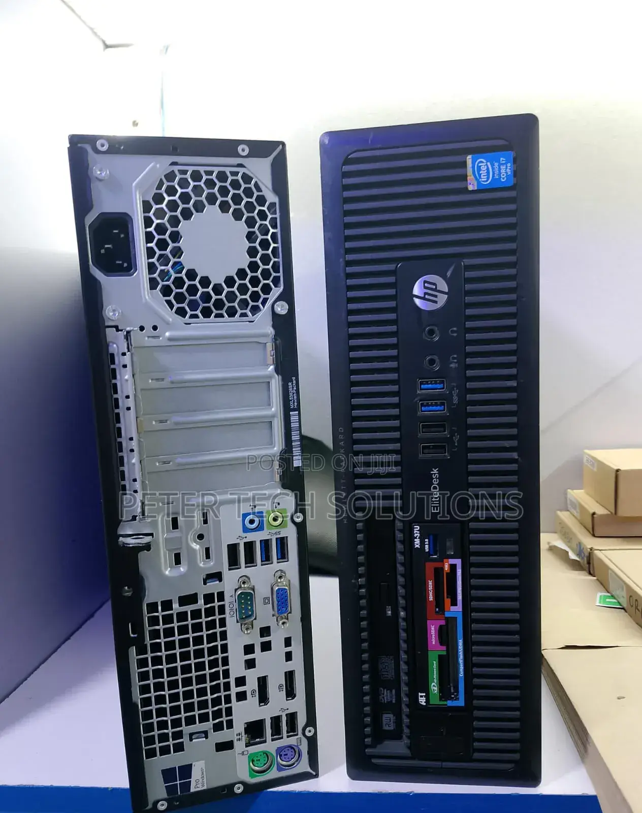Desktop Computer HP EliteDesk 800 8GB Intel Core I7 HDD 500GB