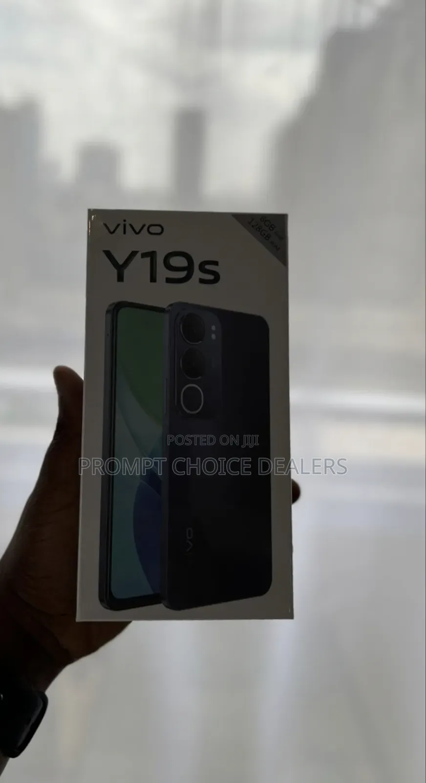 New Vivo Y19 128 GB Black