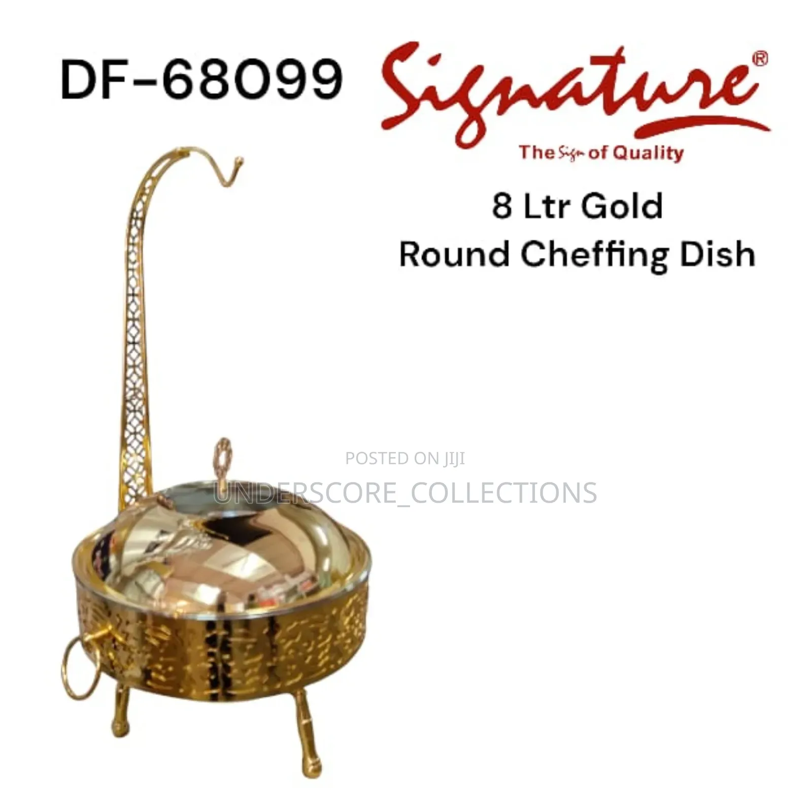 Fancy Gold Cheffing Dishes. Normal.
